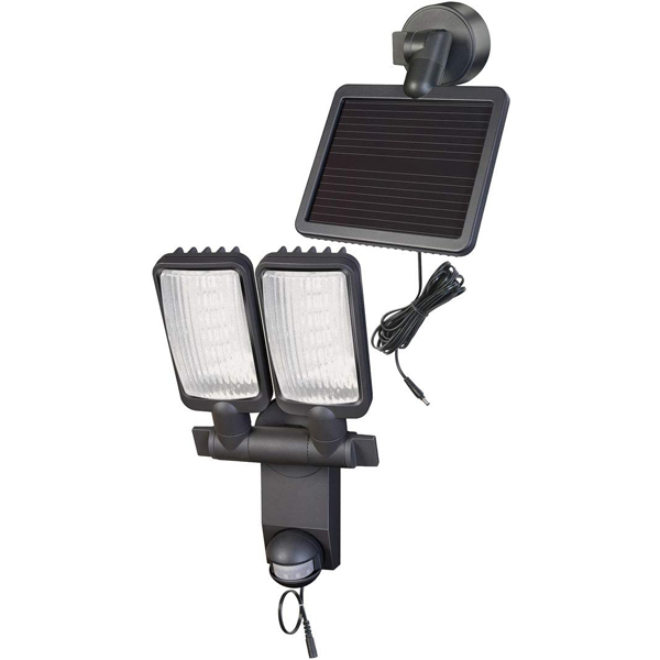 Solárny LED reflektor SOL LV1205 P2 IP44 s pohybovým PIR detektorom