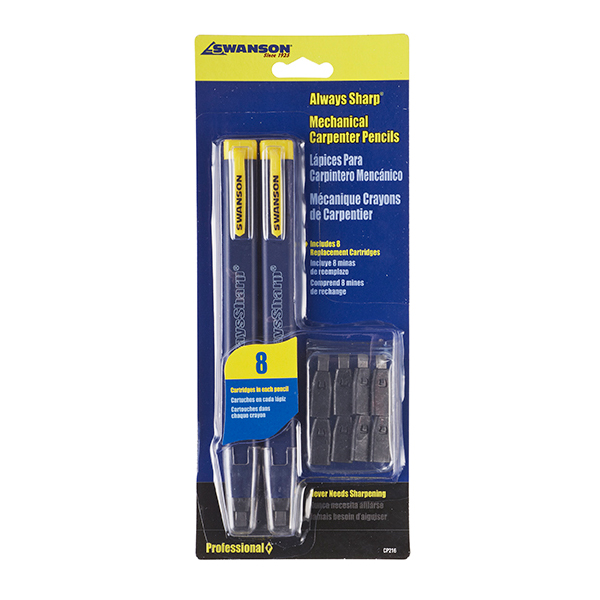 AlwaysSharp® Plniteľné ceruzky pre stolárov SWANSON