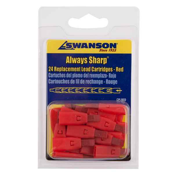 AlwaysSharp® Náhradné tuhy červené 24 RED Tips SWANSON