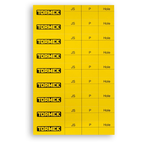 Profilové štítky Tormek PL-01