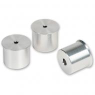 Hliníkové zápustné dogy UJK PARF ALUMINIUM REVISION DOGS 3ks
