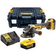 Uhlová brúska 18V 125 mm 2x5.5Ah DCG405P2 DeWALT