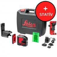 Zelený krížový laser Leica LINO L2P5G PROFESSIONAL + statív TRI70 LEICA