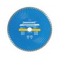 Diamantový rezný kotúč Turbo Wave 115 x 22.23mm SILVERLINE