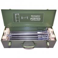 Montážny box obsahujúci 9 ks rozpier PORTEX® KLEMMSIA