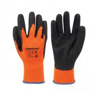 Hi-Vis pracovné rukavice L 10 oranžové